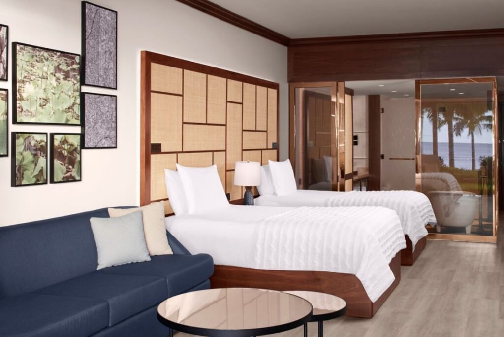 جناح بيتش بليس جونيور (سريران منفصلان)