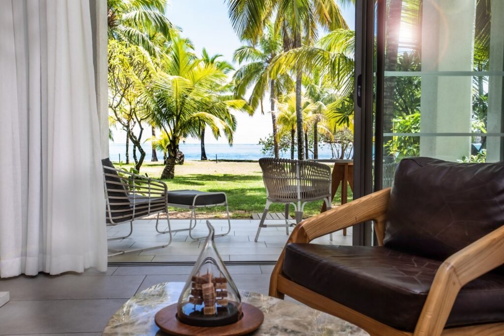 غرفة باراديس مطلة على الشاطئ