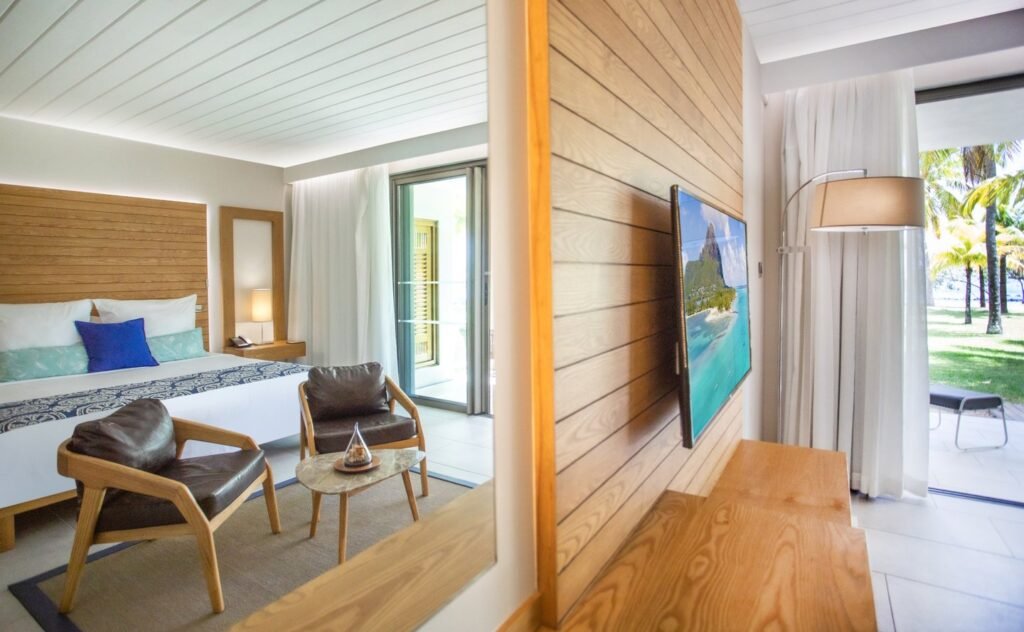 غرفة باراديس مطلة على الشاطئ