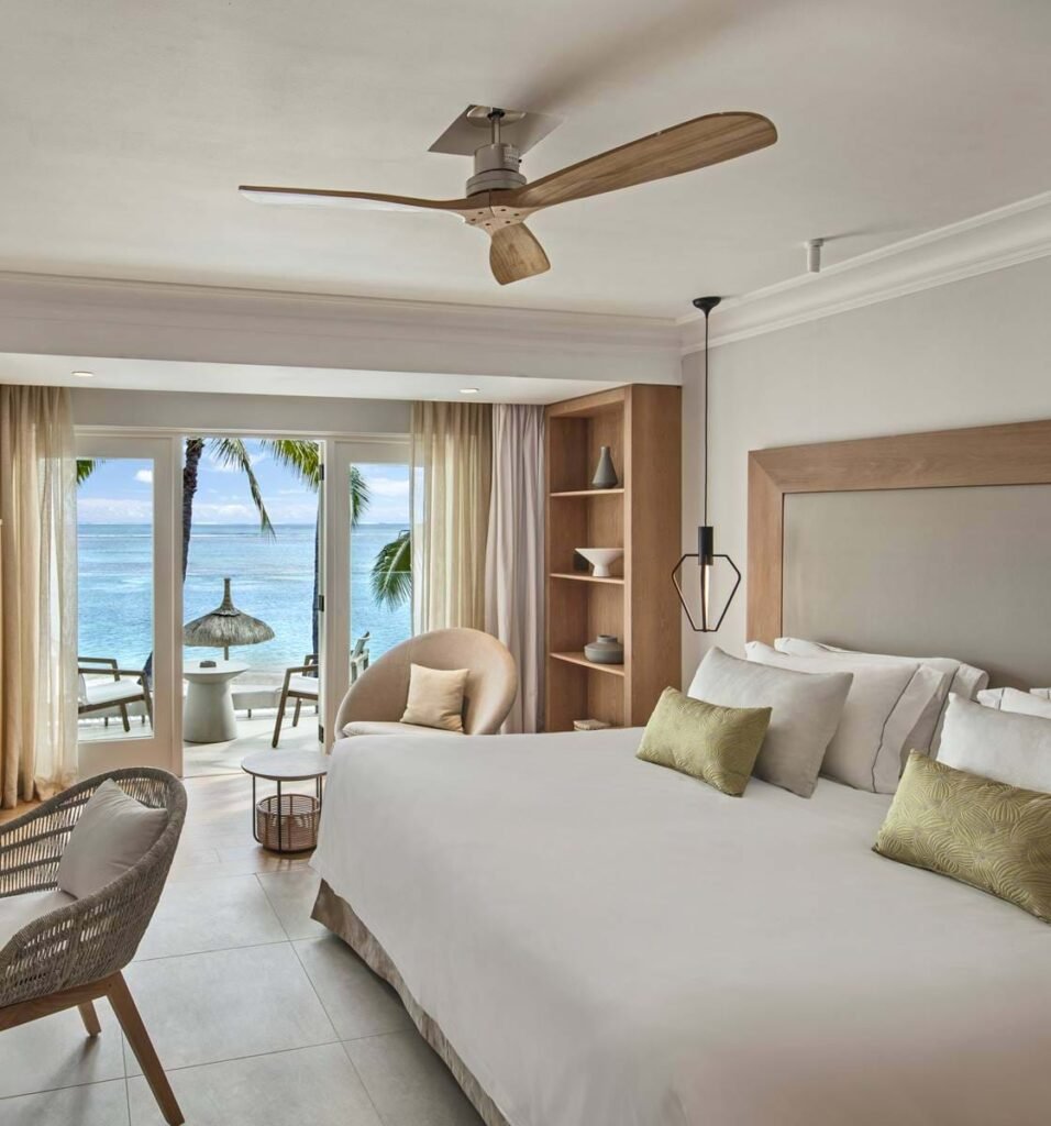 غرفة ديلوكس مطلة على الشاطئ