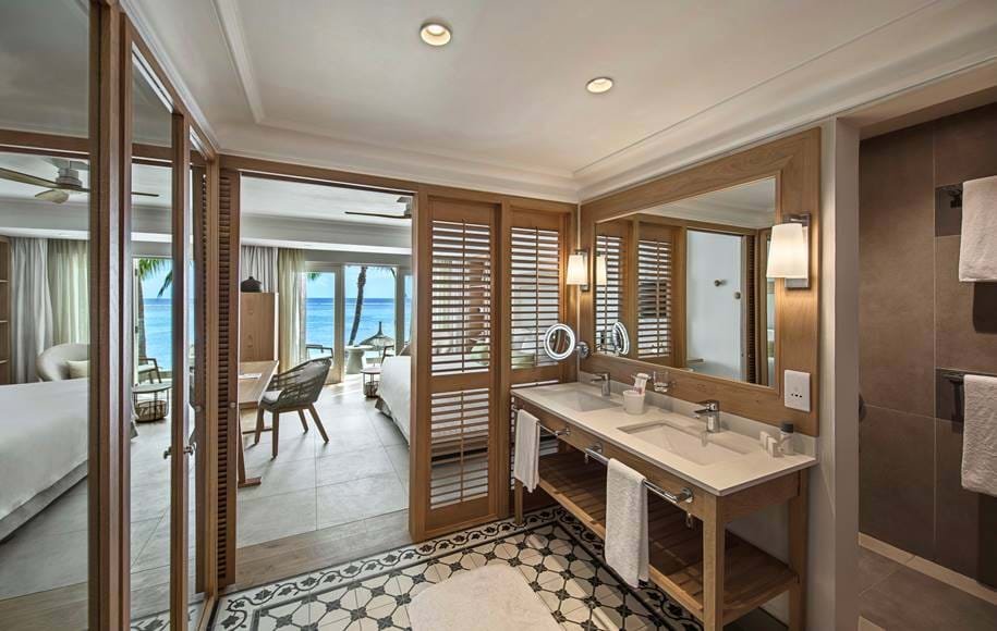 غرفة ديلوكس مطلة على الشاطئ